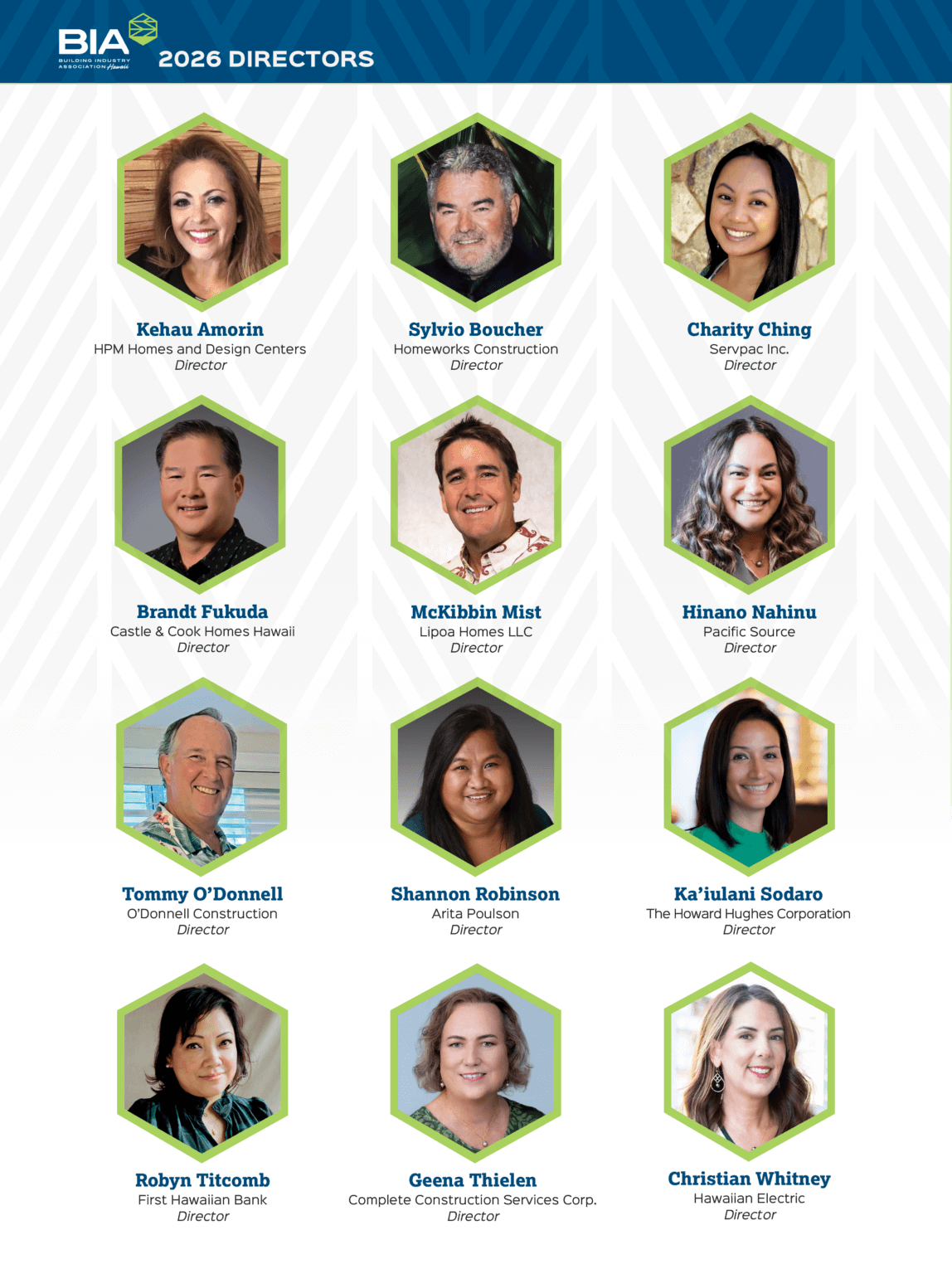Board of Directors - BIA Hawaii